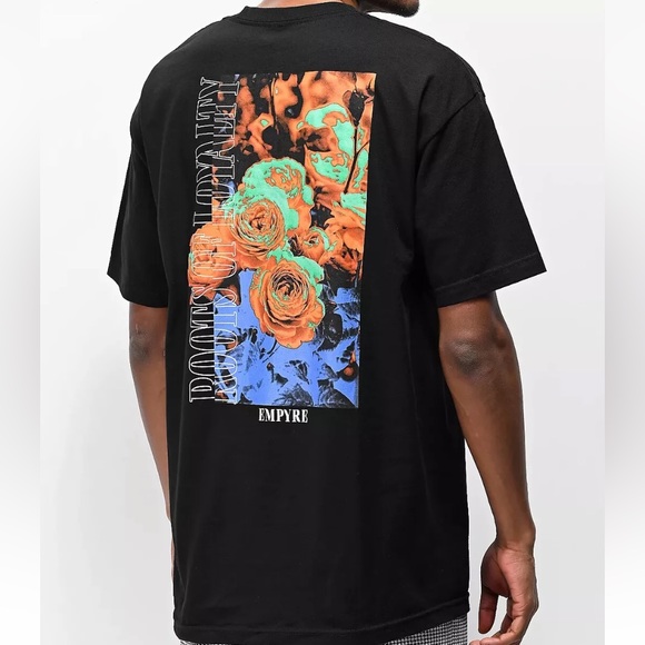 Empyre Mens Roots Of Loyalty Black Tee Shirt NWOT size Medium - Picture 1 of 6
